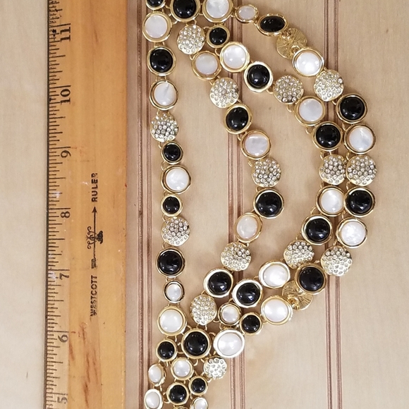 Talbots Rhinestone Necklace - Picture 2 of 3